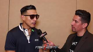 JOSE BENAVIDEZ JR. "IF PORTER DOESNT PUT HIS HANDS UP & GARCIA CATCHES HIM, CAN END THE NIGHT EARLY"