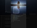 Liquid Glass Shader Design😍#programming #coding #css #htmlcss #shorts #trending #html #animation