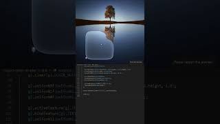 Liquid Glass Shader Design😍#programming #coding #css #htmlcss #shorts #trending #html #animation