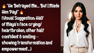 He Betrayed Me… But I Rose Stronger — Maya Sinclair’s Story of Revenge & Rebirth”