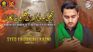 New Noha Faizan Ali Kazmi | Barchi Koi Akber Kye | 1444       noha 2022 | Dar e Batool UK
