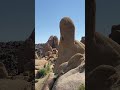 Split Rock Hike in Joshua Tree National Park in Southern California in the Mojave Desert