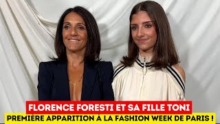 Florence Foresti et sa fille Toni : Leur Première Apparition Ensemble à la Fashion Week de Paris !