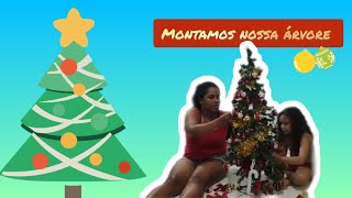 montando nossa árvore de natal