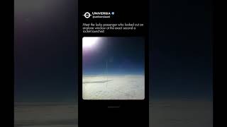 Rocket Launch Caught From an Airplane Window! ✈️🚀