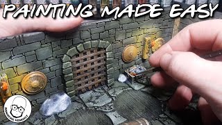 Creating An Epic Modular Display Diorama For HeroQuest Miniatures Part 2