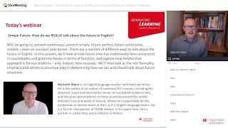 Simple future: how do we REALLY talk about the future in English? [Advancing Learning Webinar]