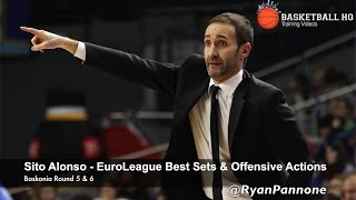 Best EuroLeague Offense sets \u0026 actions  Sito Alonso Baskonia Round 5 \u0026 6