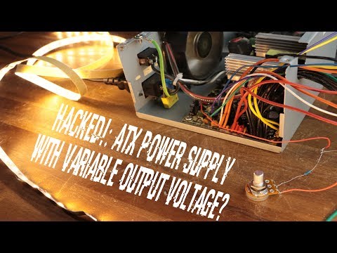 HACKED!: ATX Power Supply with Variable Output Voltage? HACKED!: ATX Power Supply with Variable Output Voltage?