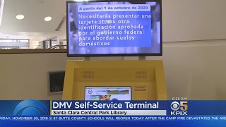 DMV Self-Serve Kiosk Arrives At Santa Clara Library