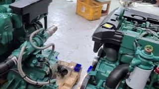 #VOLVO PENTA D6-370 정비후 무부하시운전