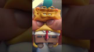 Squishing Spongebob Squarepants using Pika Lab's AI model / Zbrush #spongebob #pikalabs