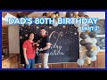 CGVlog#3: DAD’S 80TH BIRTHDAY PART 2 | Gary Garcia