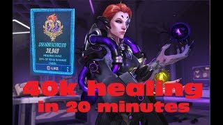 40K healing as Moira in 20 minutes!! | Diamond Rank