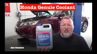 Why I use Honda OEM Coolant