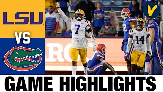 LSU vs #6 Florida Highlights Highlights | College Football Week 15 | 2020 College Football Highlight