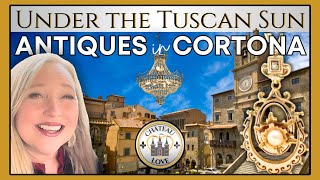 Under the Tuscan Sun | Antique Shopping in Tuscany, Italy 🇮🇹 #cortona