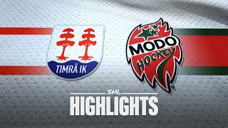 Timrå vs Modo | 4 jan 2024 | Highlights