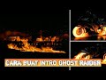 Cara buat intro video ghost rider api realistis super keren