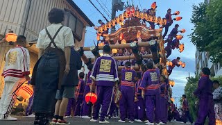 2024年(令和6年)5月5日(本宮) 田中區 夜巡行