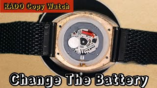 How To Change a Battety RADO Watch