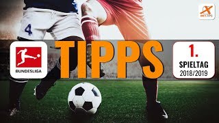 Bundesliga Tipps zum 1. Spieltag 2018/2019 - Prognose & Vorhersage