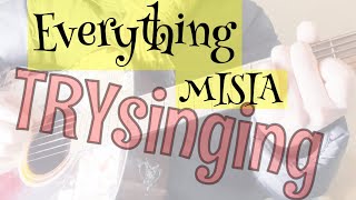 【MISIA】Everything アコギで弾き語りカバー　歌詞付き