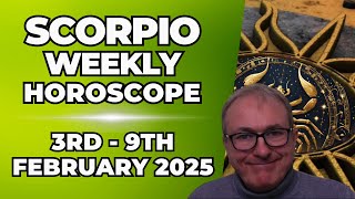 Scorpio Weekly Horoscope 3rd - 9th February 2025 + Astrology insights