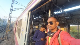 train number 47173 Lingampalli to umdanagar hyderabad mmts local train traveling vlog on kacheguda