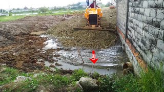 Work done!! Update to Complete 100% process road construction around house by dozer D31 \u0026 dump truck