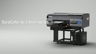 SureColor SC-F3000 Series | Epson’s First Industrial DTG Printer