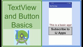 TextView and Button Basics || Tutorial 3
