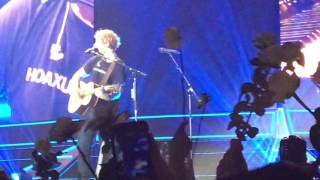 Ed Sheeran - How Would You Feel (Paean) @Sportpaleis (Antwerp), Belgium, 05/04/2017