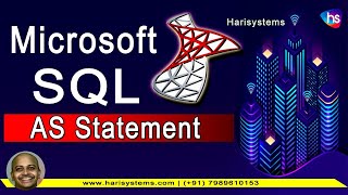 SQL as Statement | SQL Server Tutorial | Sql tutorial for beginners | Sekharmetla | Harisystems
