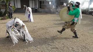 【青島臼太鼓踊り】青島神社裸まいり　令和６年１月２１日