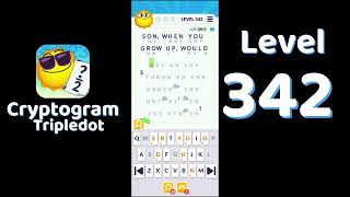 Cryptogram Tripledot Level 342 Answer | SolutionGuruji