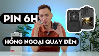 Review Camera hành trình giá rẻ QUAY ĐÊM pin siêu trâu | SJCAM A10