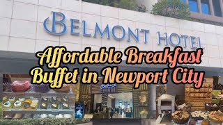 One of the best Breakfast Buffet in Newport World Resorts - Cafe Belmont