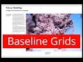 Setting up a Baseline Grid in InDesign