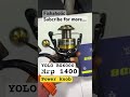 Yolo BG6000 series spinning reel with power knob Mrp 1400