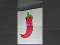 🌶️Satisfying art work 😁👻🌶️ #shortsfeed #shortvideo #youtubeshorts #shorts #viralvideo #trending