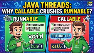 Java Multithreading: Why Senior Devs Prefer Callable Over Runnable in Java | When & How | Cognizant