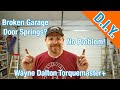 How To Replace Garage Door Springs - Torquemaster Plus, Wayne Dalton