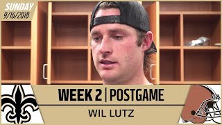 Wil Lutz | Week 2 Postgame | 
