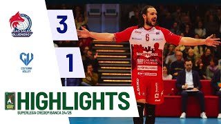 Gas Sales Bluenergy Piacenza vs. Cisterna Volley - Superlega Credem Banca VBTV Match Highlights