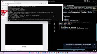 Web Scraping Win Probability data from LIVE NFL games! NFL Python Live Stream #7