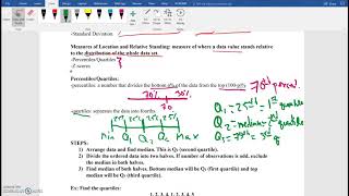 Chapter 1: Percentiles and Quartiles