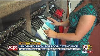 Students denied prom for poor attendance