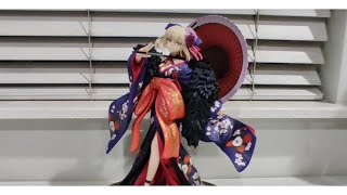 REVIEW! Kadokawa 1/7 Saber Alter Kimono ver. from Fate Stay Night/ Heaven's Feel anime figure