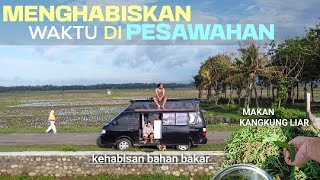 Seru! kehabisan bahan bakar sampai beres-beres campervan masak makanan alam